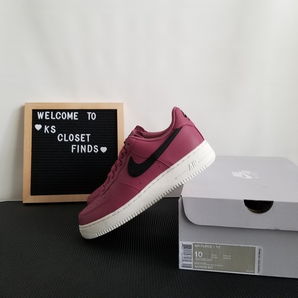 Nike Other - Nike Air Force 1 '07 Vintage Wine/Black